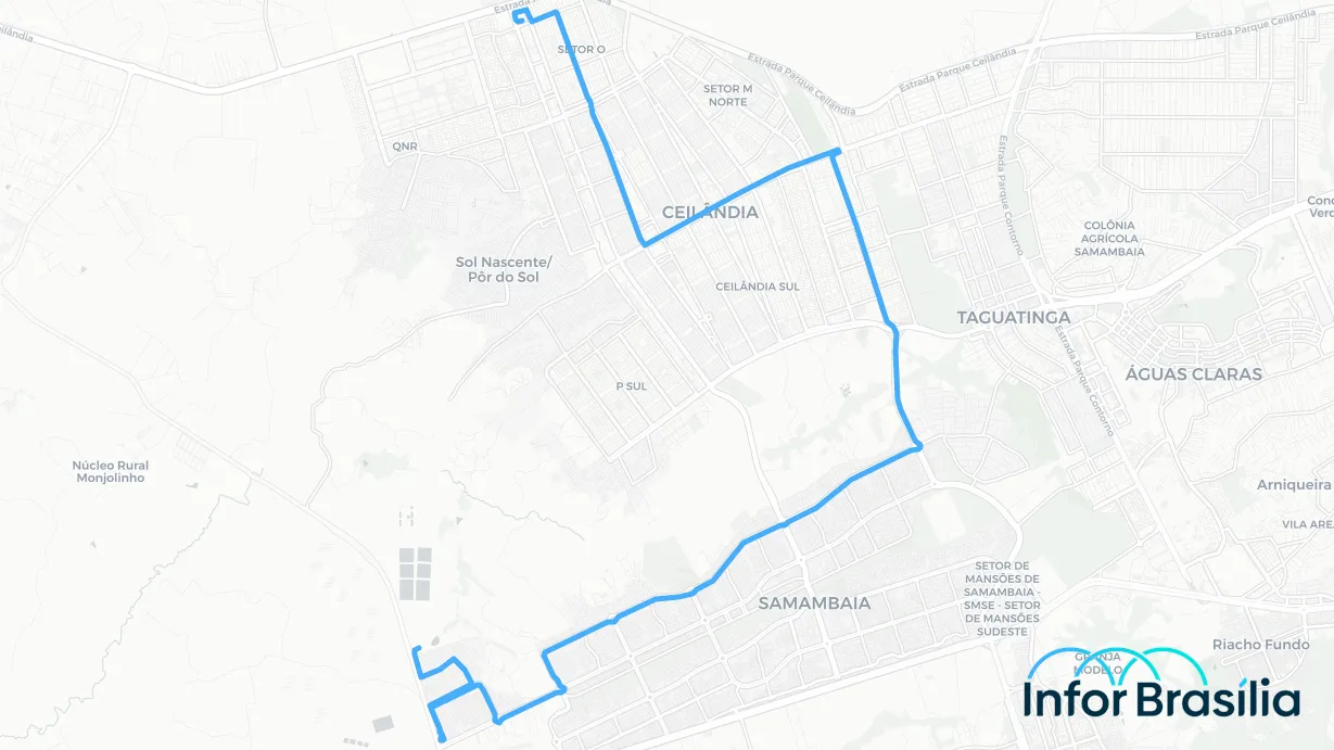Você está visualizando atualmente Horário de ônibus da linha 0.397 da cidade Samambaia Norte