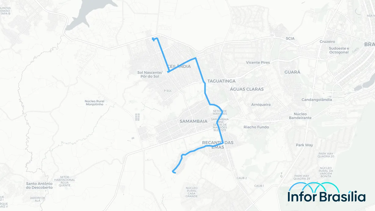 Você está visualizando atualmente Horário de ônibus da linha 0.808 da cidade Recanto Das Emas