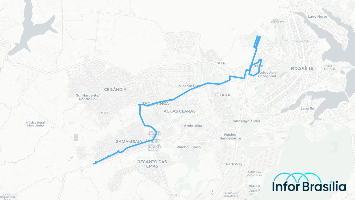 Você está visualizando atualmente Horário de ônibus da linha 0.845 da cidade Samambaia Sul