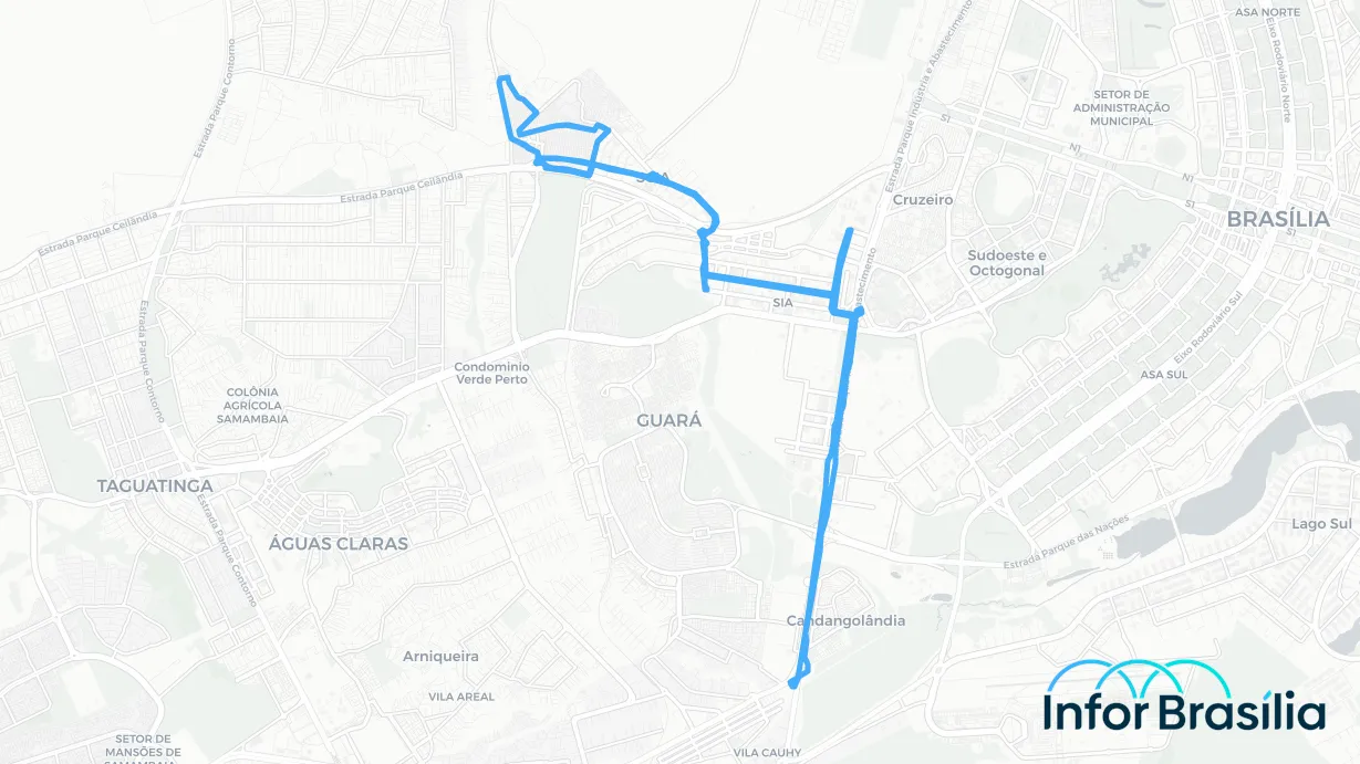 Você está visualizando atualmente Horário de ônibus da linha 158.8 da cidade Vila Estrutural