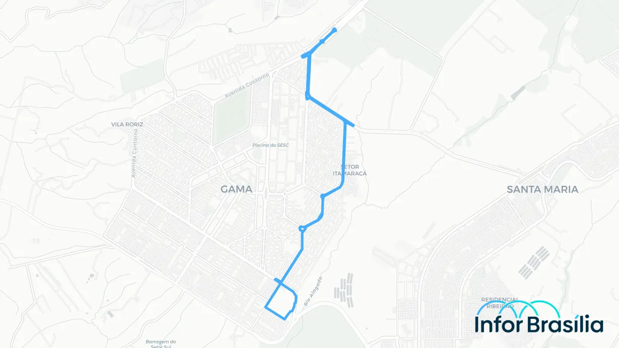 Você está visualizando atualmente Horário de ônibus da linha 3202 da cidade Gama Setor Sul