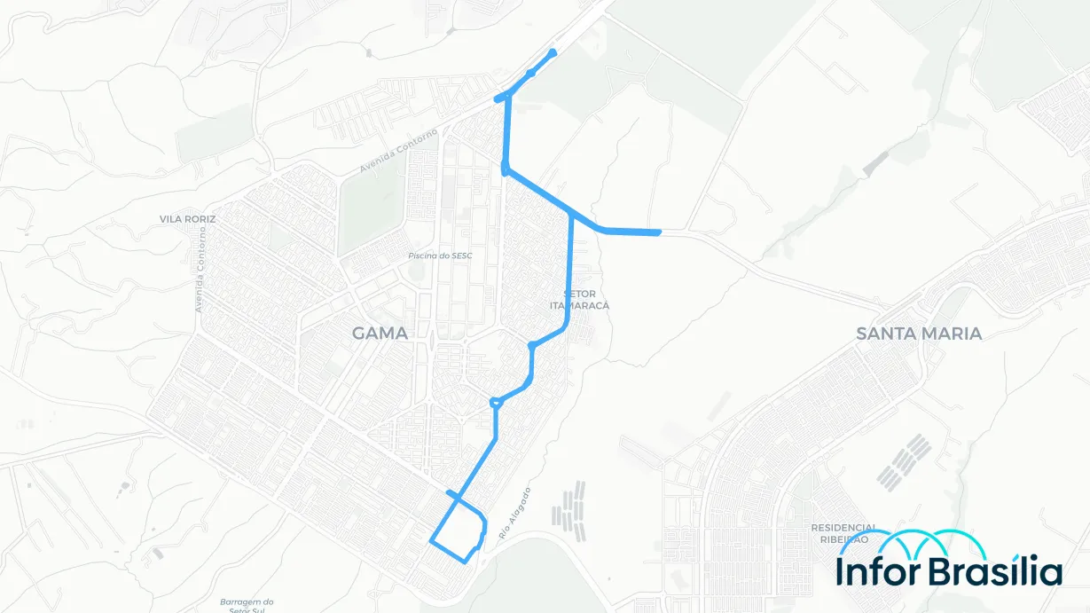 Você está visualizando atualmente Horário de ônibus da linha 3203 da cidade Gama Setor Sul