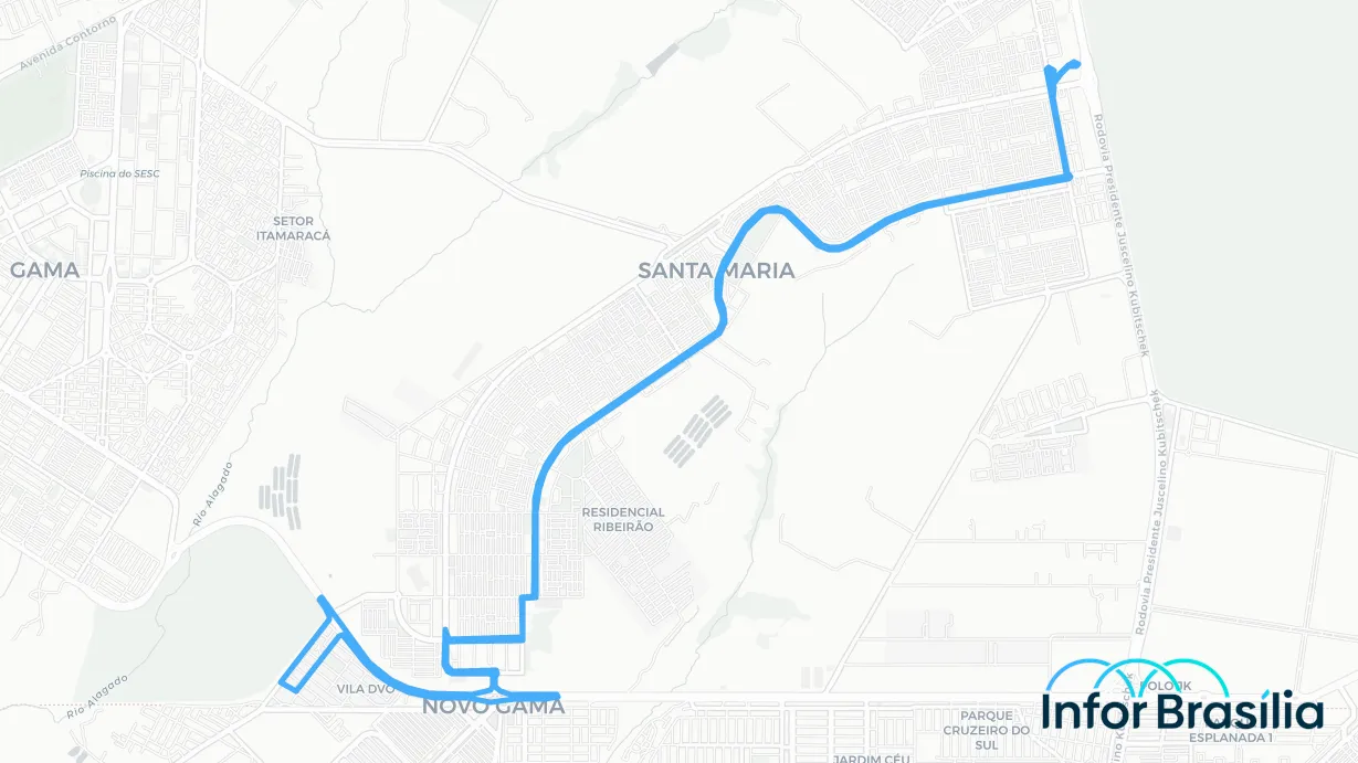 Leia mais sobre o artigo Horário de ônibus da linha 3303 da cidade Term. Integr. Brt Stª Maria