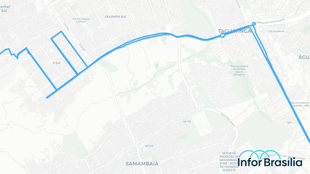 Leia mais sobre o artigo Horário de ônibus da linha 361.2 da cidade Setor P Sul