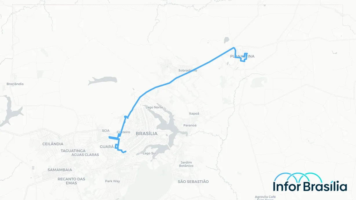 Você está visualizando atualmente Horário de ônibus da linha 604.1 da cidade Planaltina